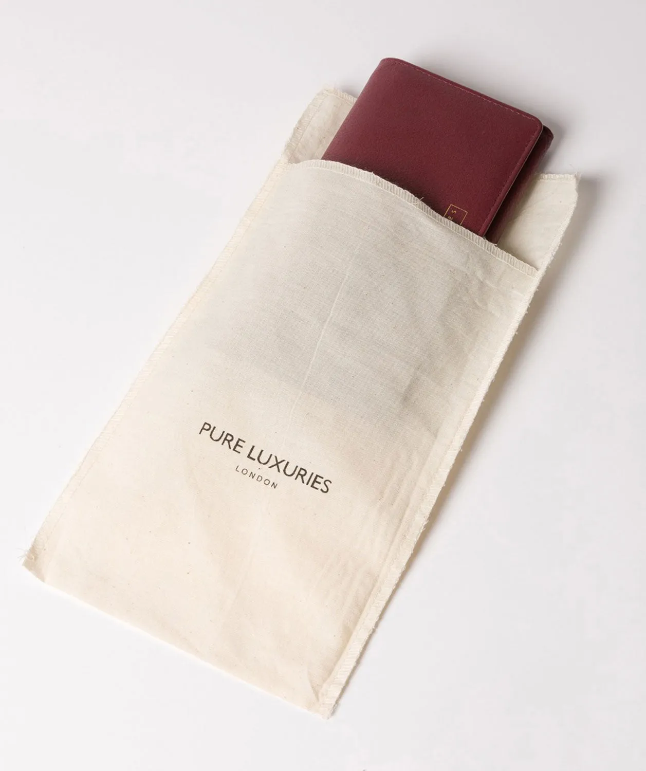 Holly' Plum Leather RFID Purse