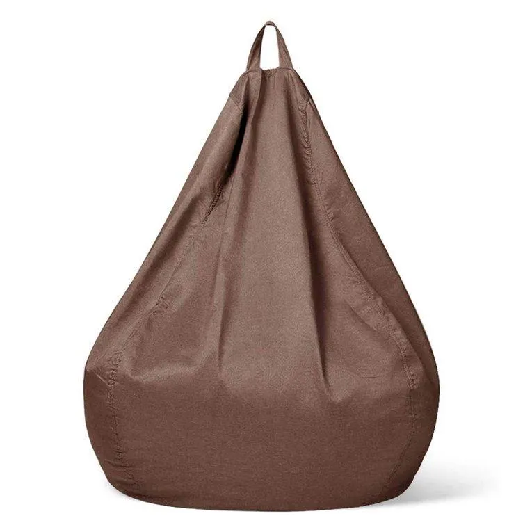 IPL Bean Bag Sofa Detachable And Washable Sofa Cover With Inner Liner No Fillings Single Chair Furniture For Children And Adults