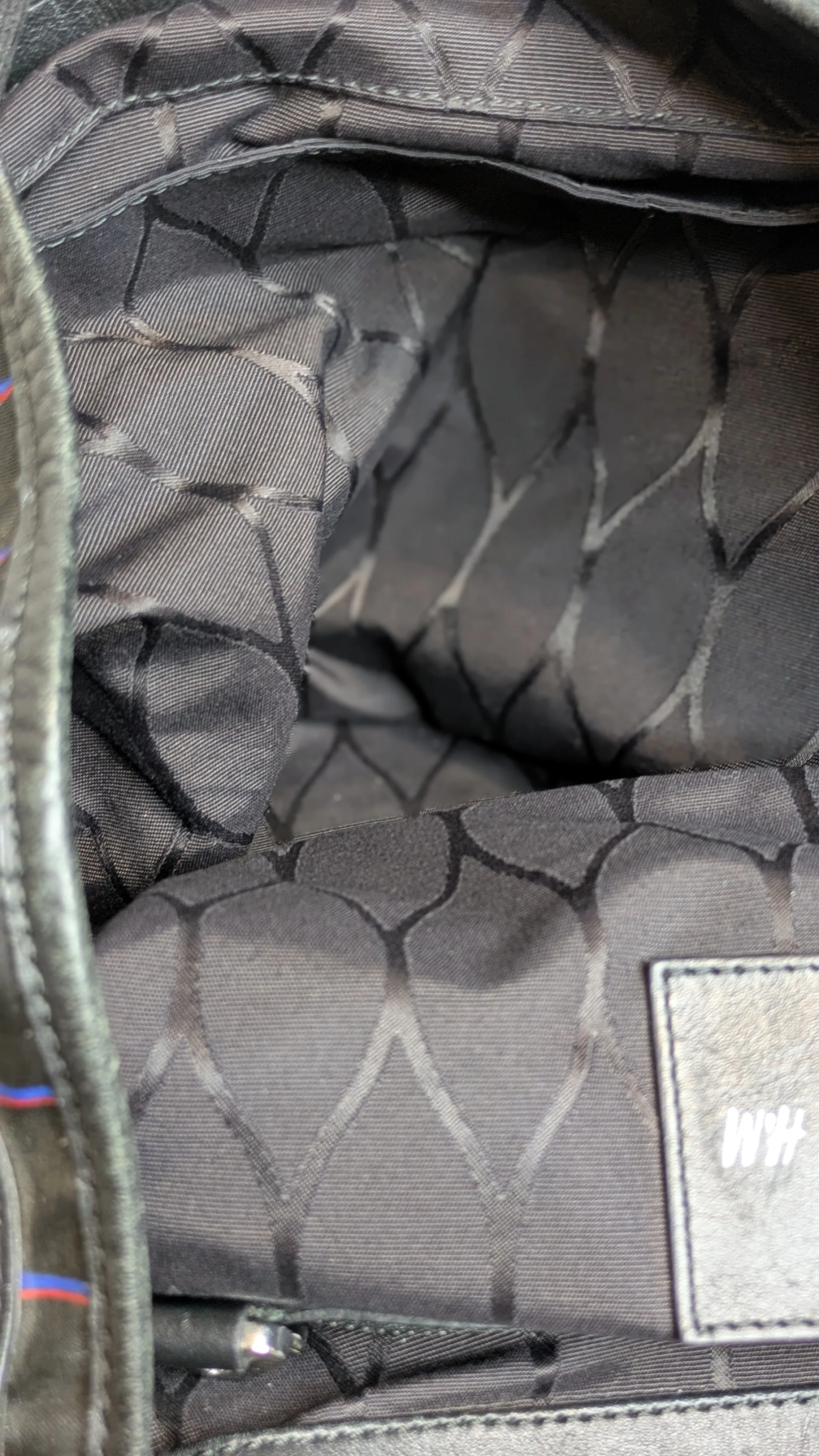 Kenzo x H&M Large Patterned Backpack Leather Trim