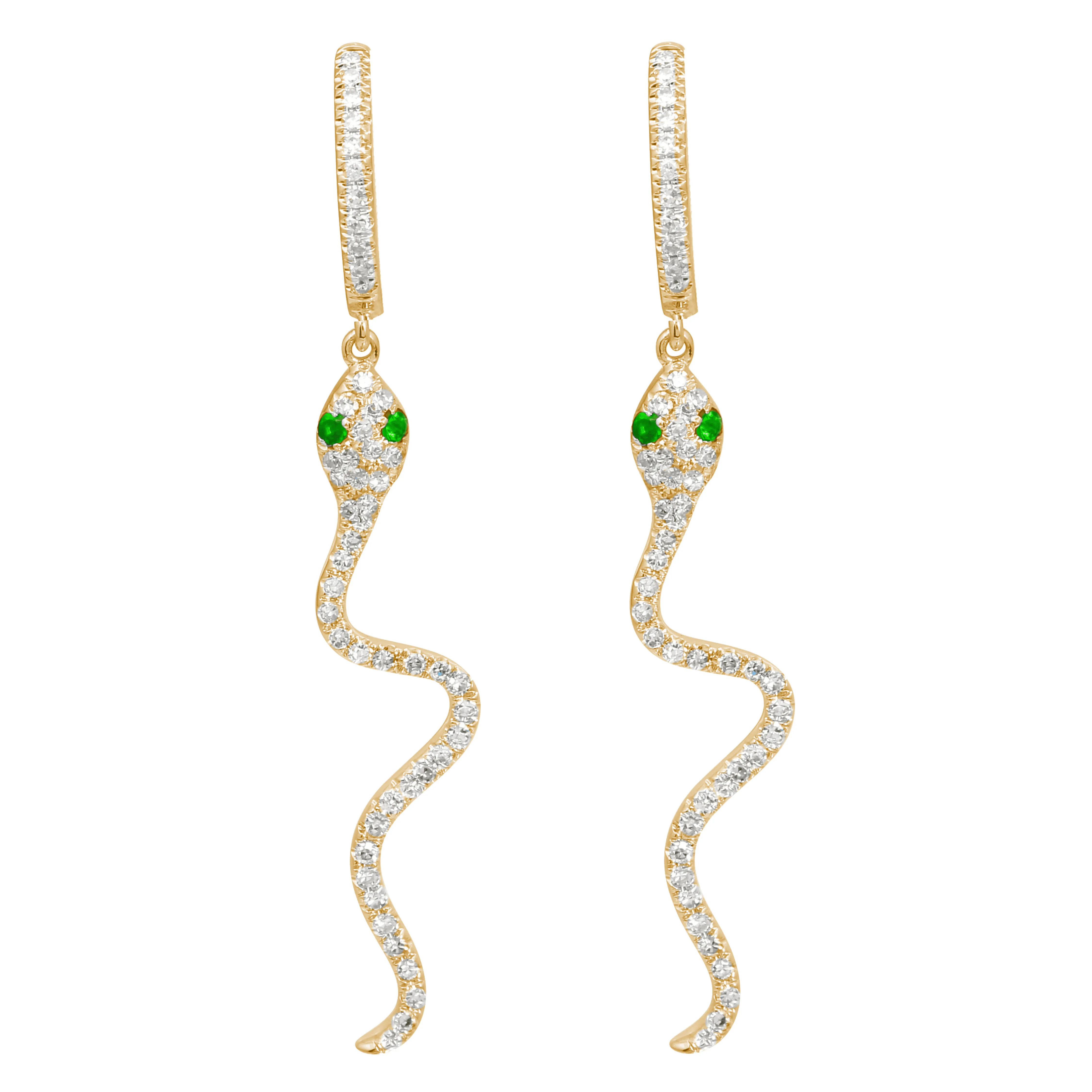 Long Dangle Snake Huggies