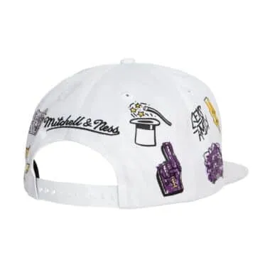 Los Angeles Lakers Hand Drawn Snapback