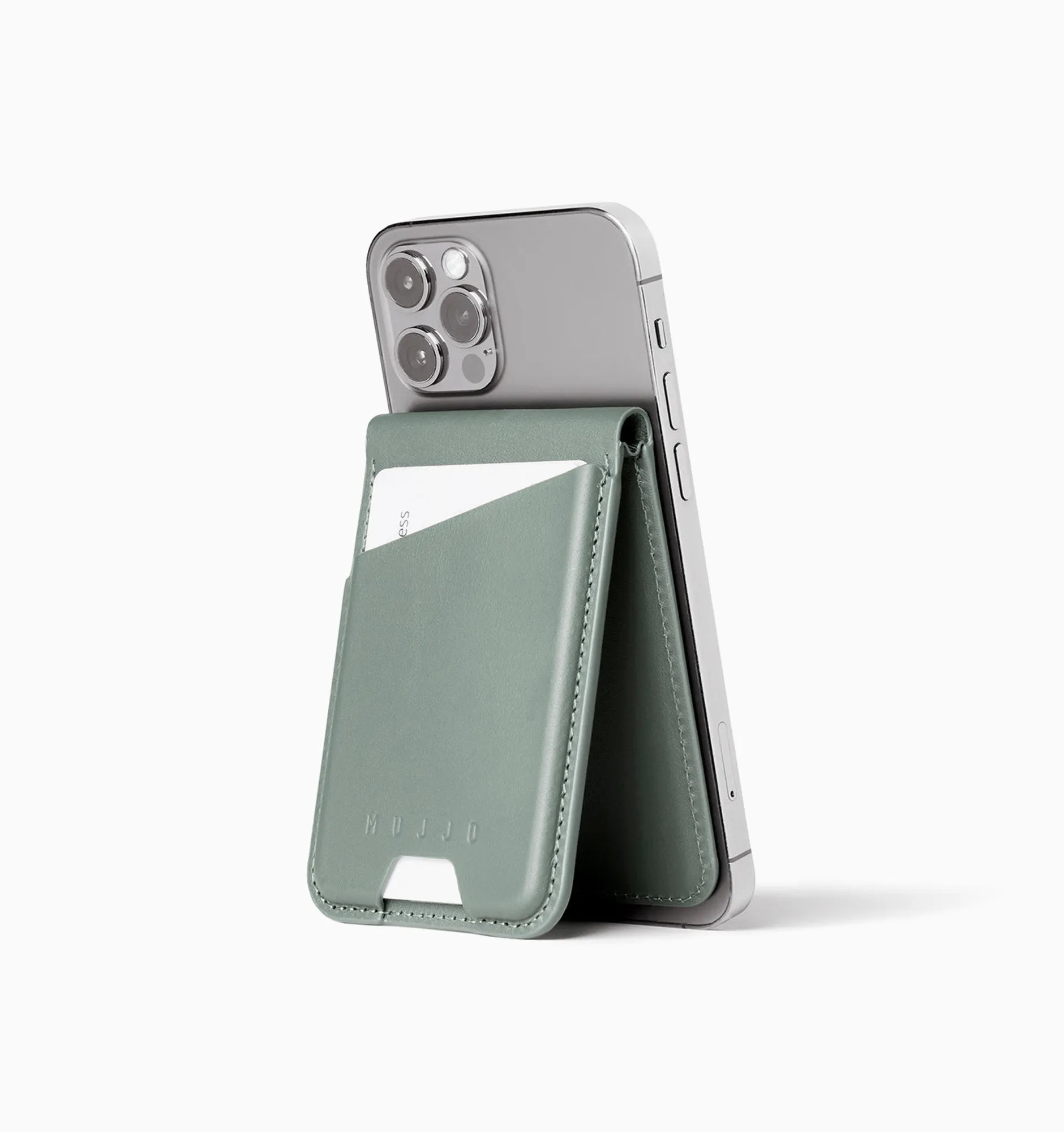 Mujjo Magsafe Leather Wallet Stand