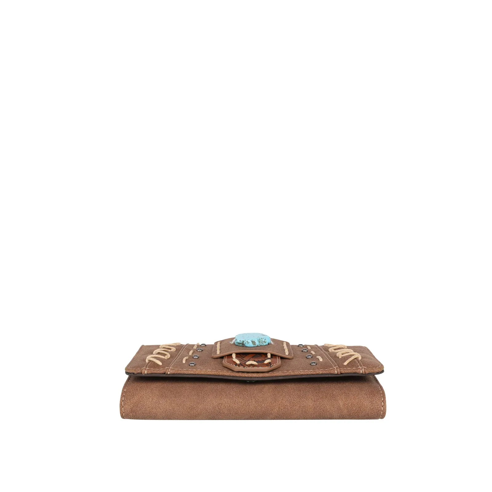 MW1221-W018 Montana West Tooled Collection Wallet