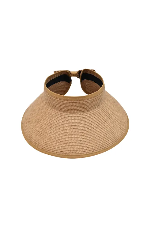 Myaraa Caramel Zippi Visor Hat