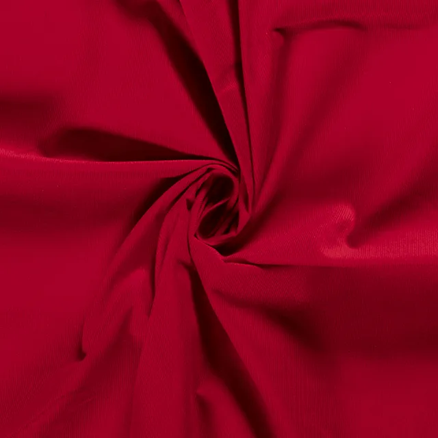 Needlecord Pocket Skirt - Red