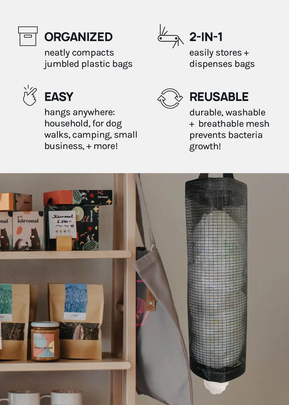 Official Key Items Plastic Bag Dispenser