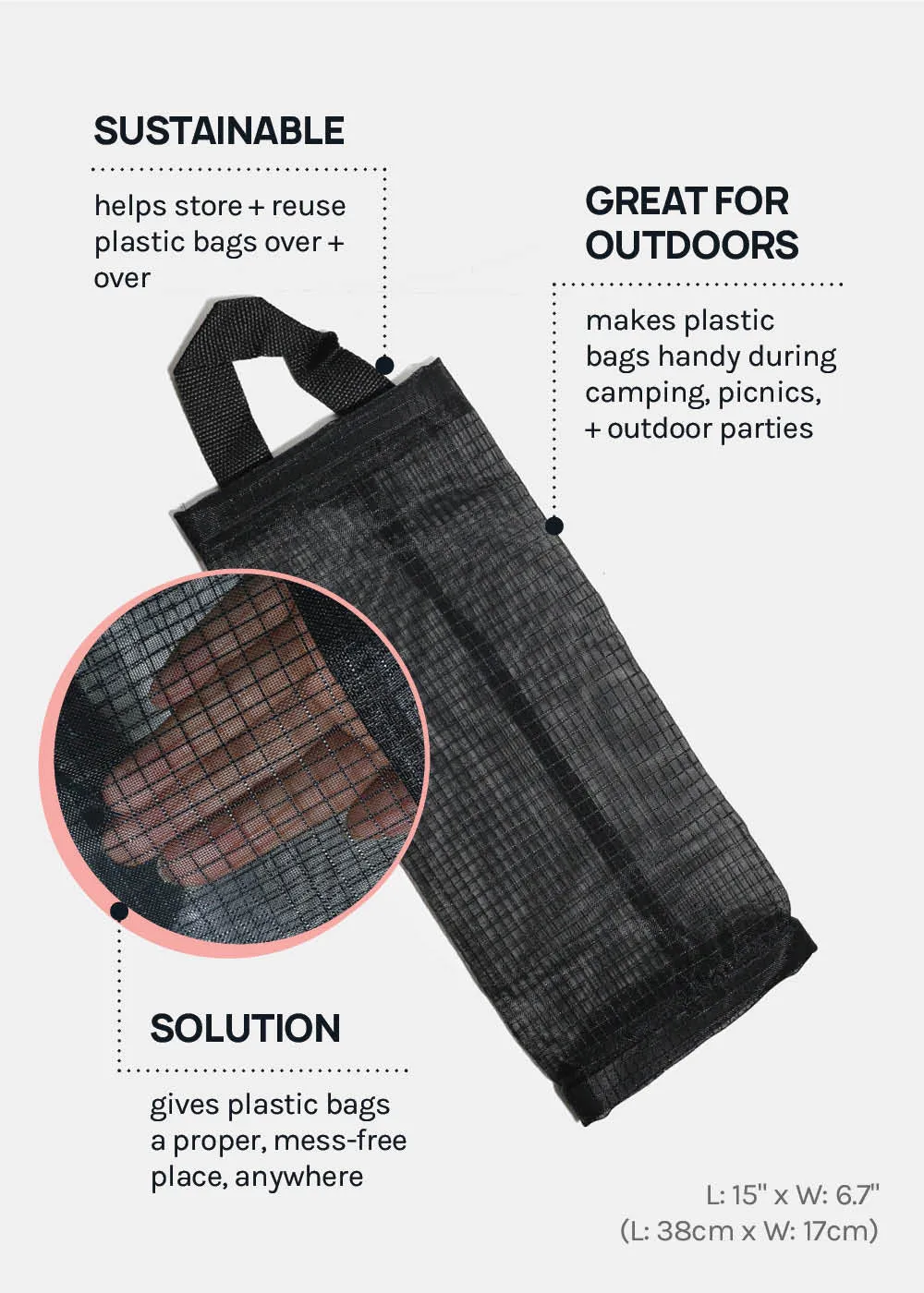 Official Key Items Plastic Bag Dispenser