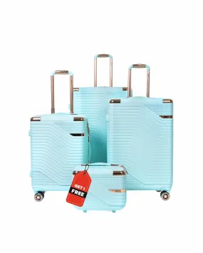 Original®-Trolley Bag 3Pc Luggage Set 20"/24"/28" with 14" Beauty Case free (Zig Zag Style)