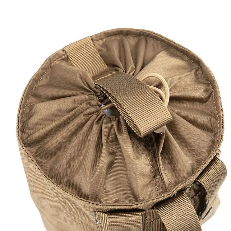 Outdoor Folding Waist Bag Multifunctional Accessory Hanging Bag, Color: Black
