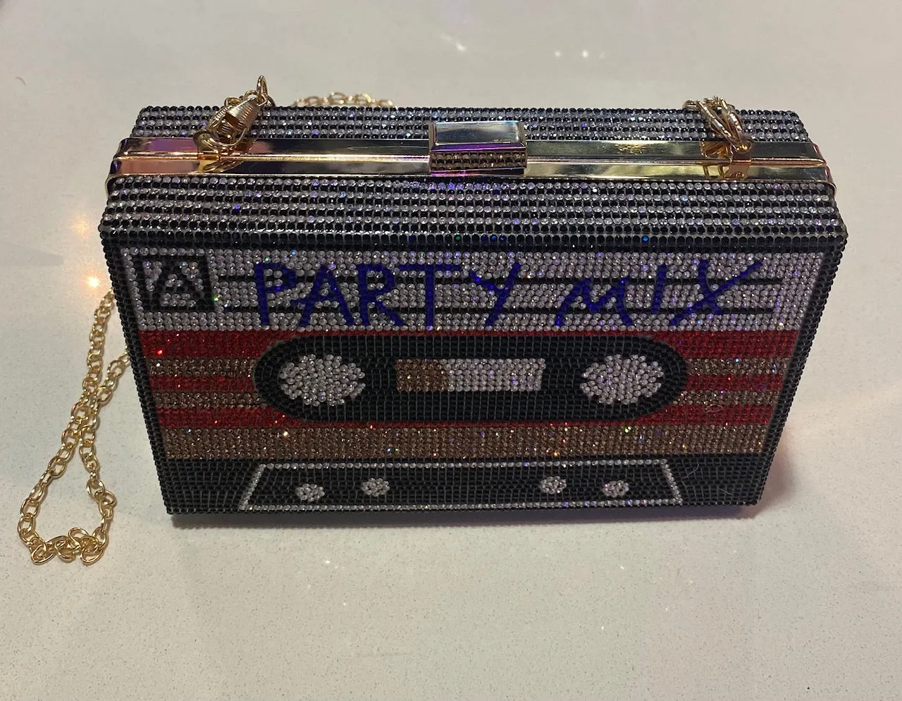 Party Mix Bejeweled Clutch Purse