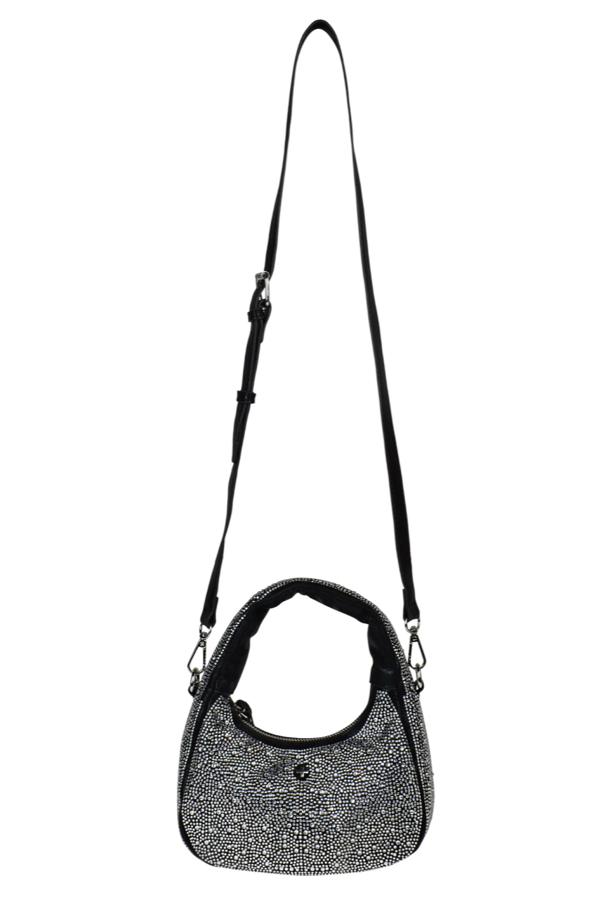 PETA   JAIN Mira Bag - Black Diamante