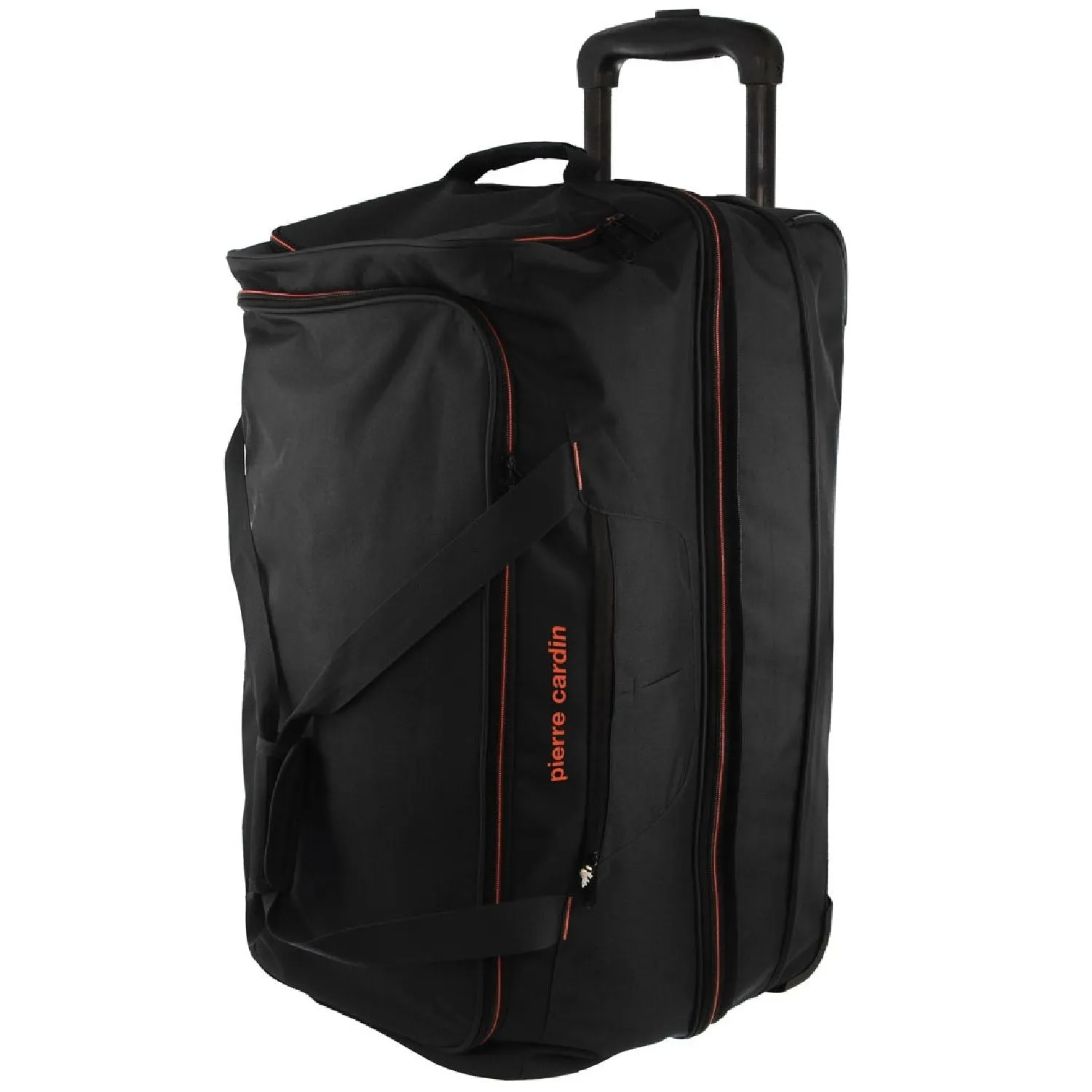 Pierre Cardin Black Trolley Bag With 2 Wheels - 72cm