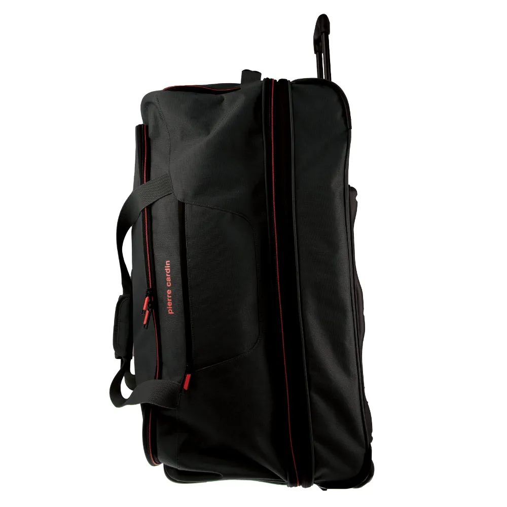 Pierre Cardin Black Trolley Bag With 2 Wheels - 72cm