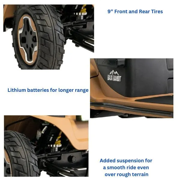 Pride Baja Bandit Portable Mobility Scooter BA140