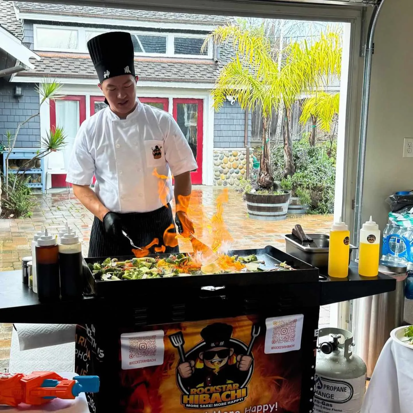 Private Hibachi Chef with RockStar Hibachi
