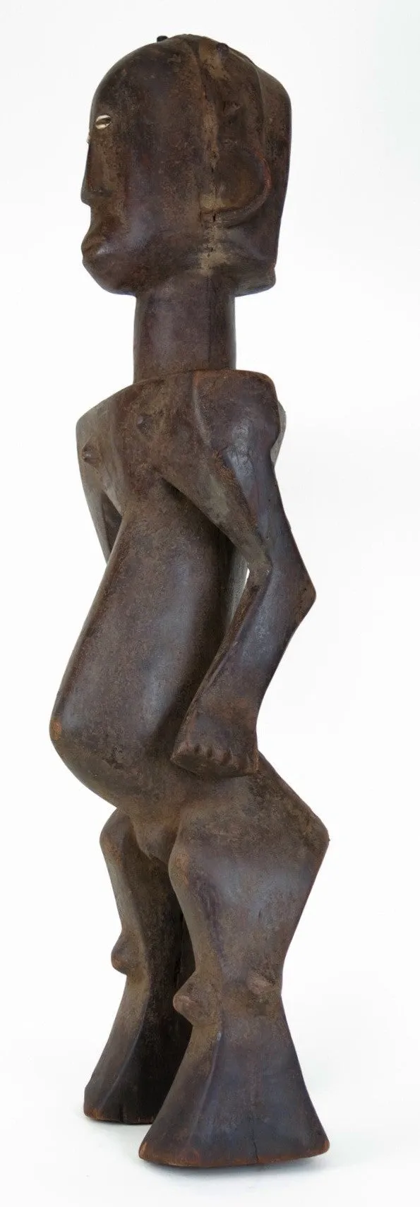 Rare Luba Nkisi Female Figure
