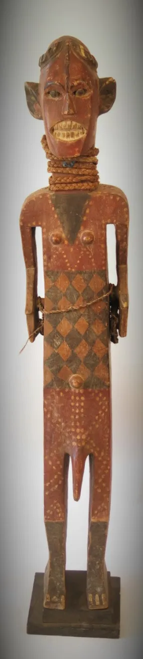 Rare Ntomba Ceremonial Figure Vessel