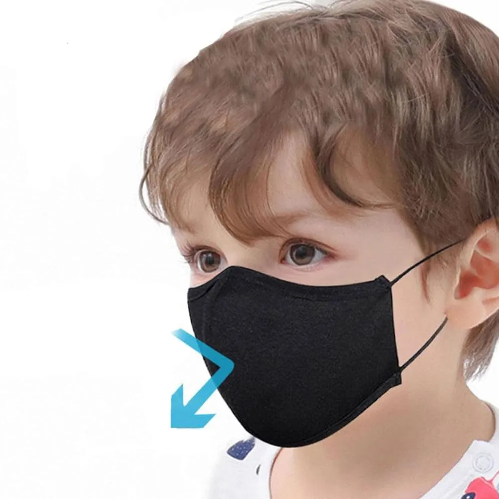 Silver Infused Re-Usable Face Mask - Washable & Adjustable Kids & Adults
