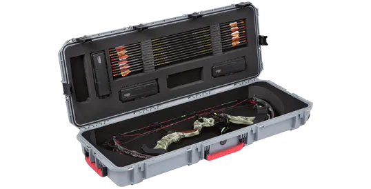 SKB Pro Series Medium Bow Case, w/Quiver Cavity - Grey