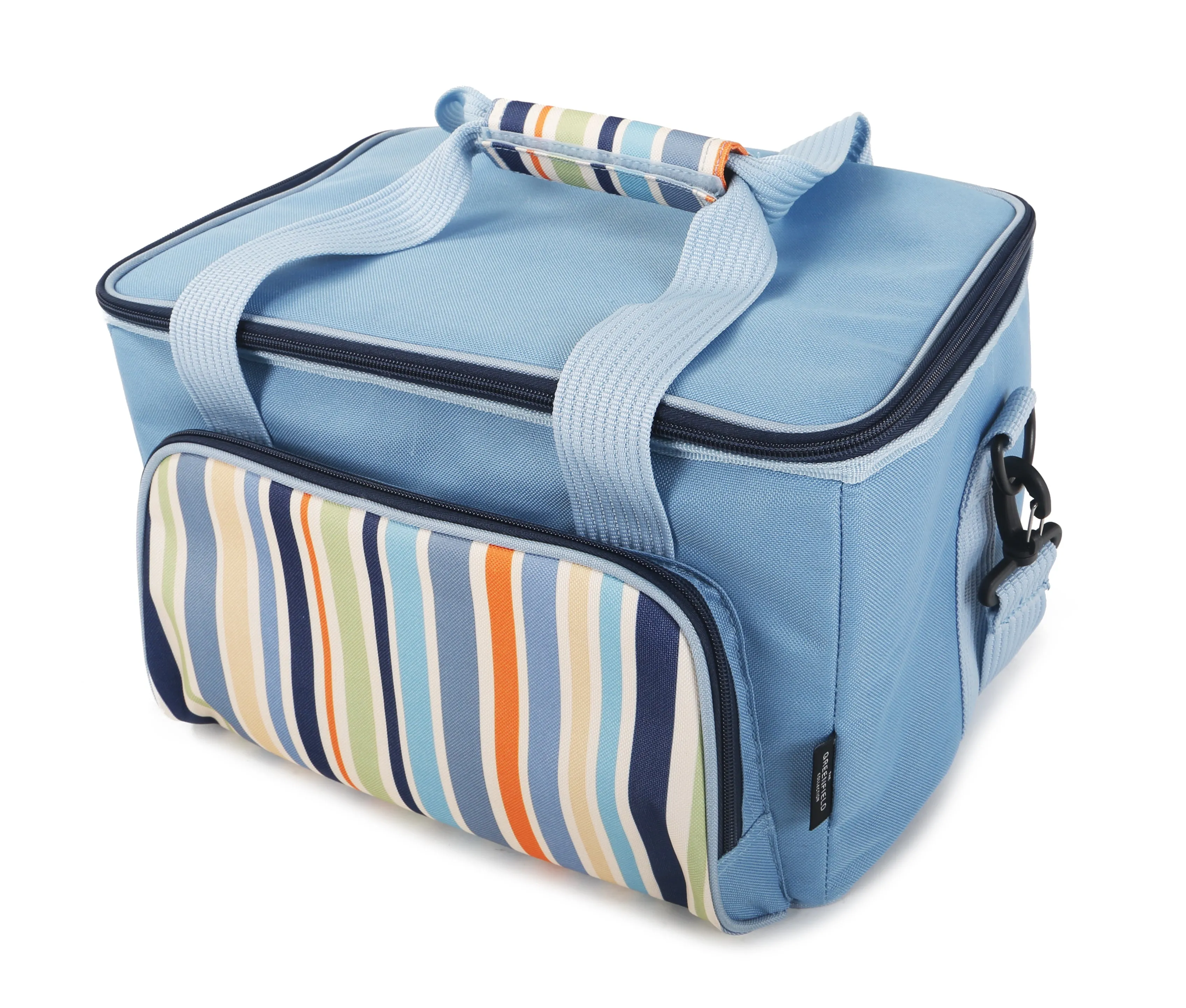 Sky Blue 20 Litre Foldable Family Cool Bag