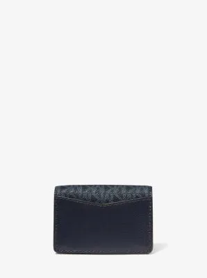 Small Logo and Leather Wallet