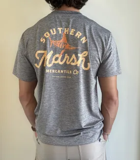 Southern Marsh - FieldTec™ Heathered Tee Marlin Merc. Co.