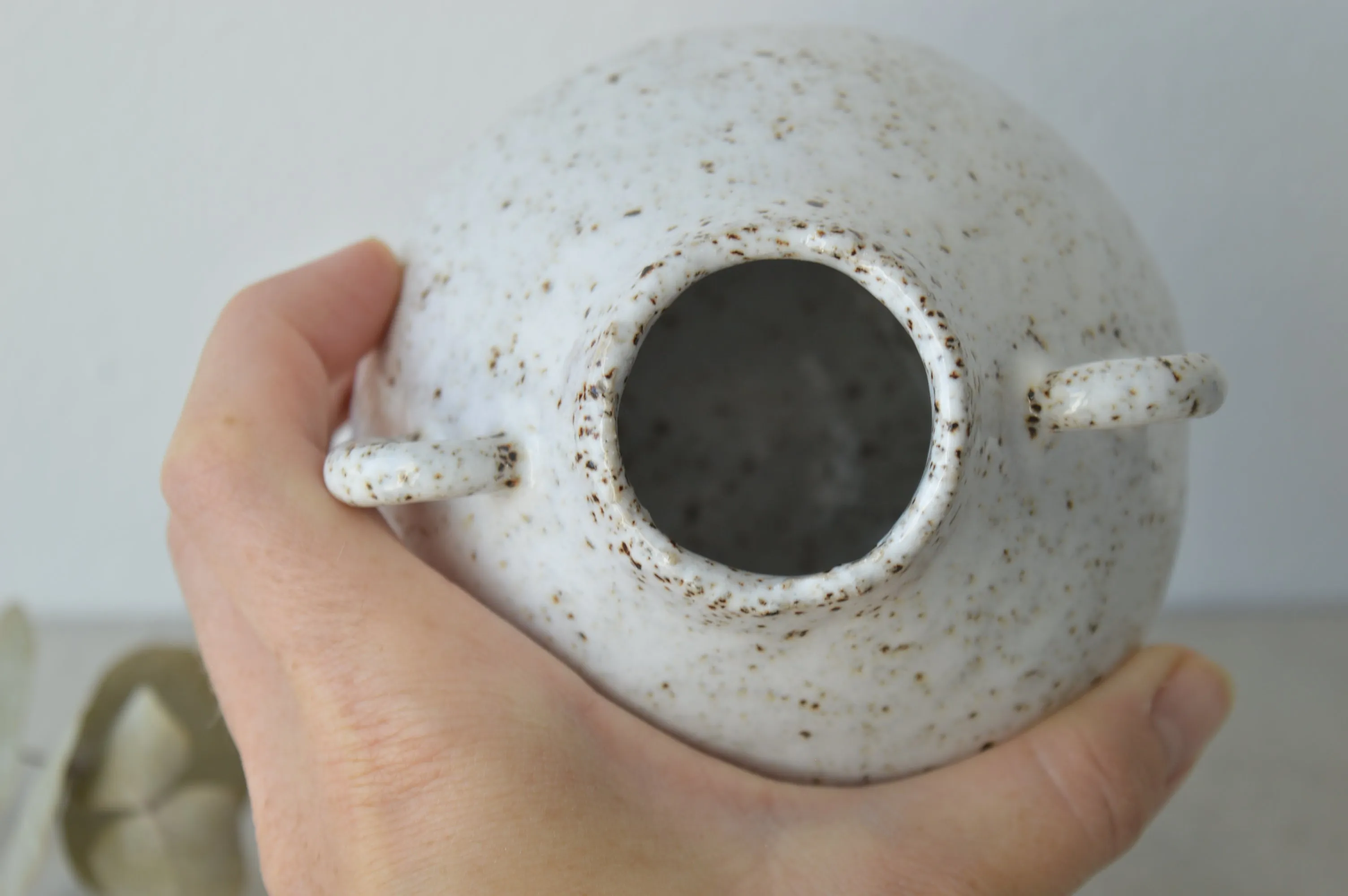 Speckled bud vase II
