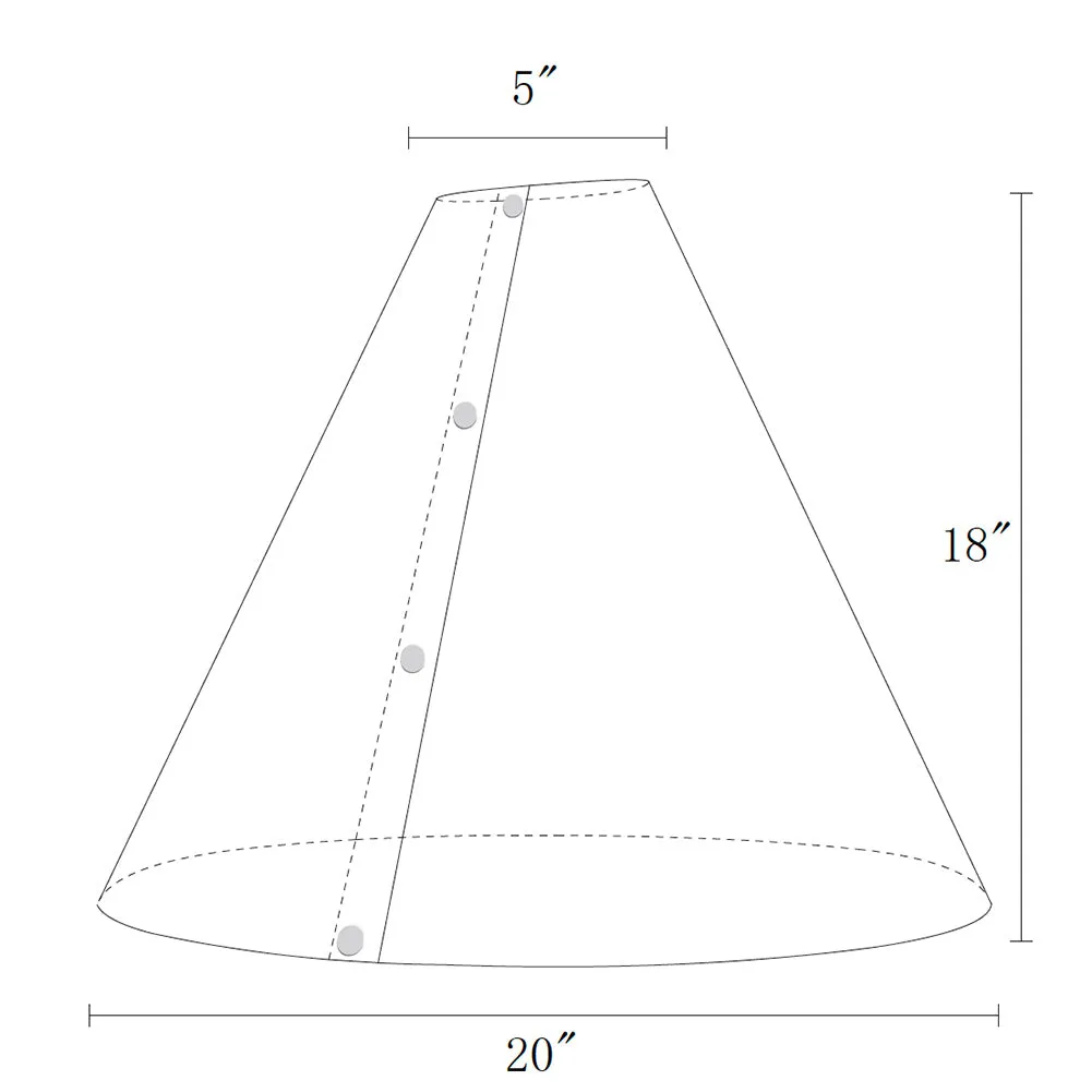 Spectrum Product Photography Light Diffusion Cone - Large