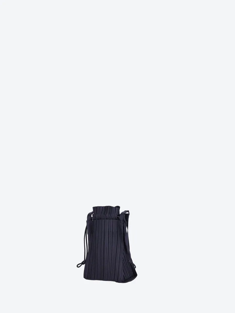 Square pleats bag