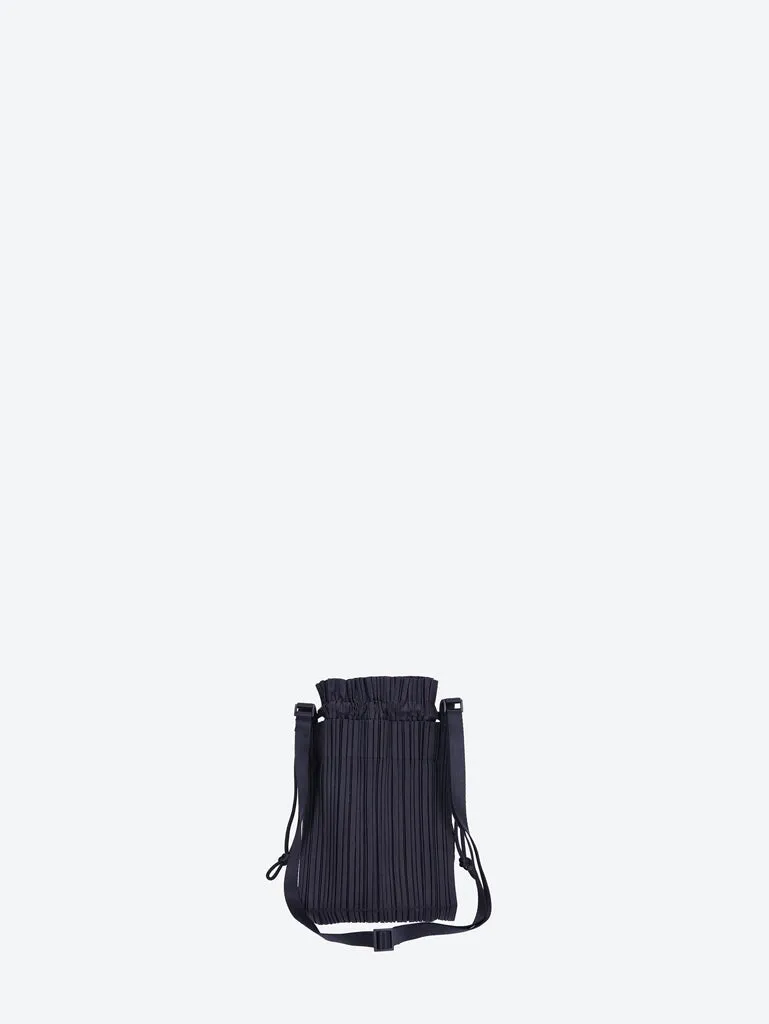 Square pleats bag