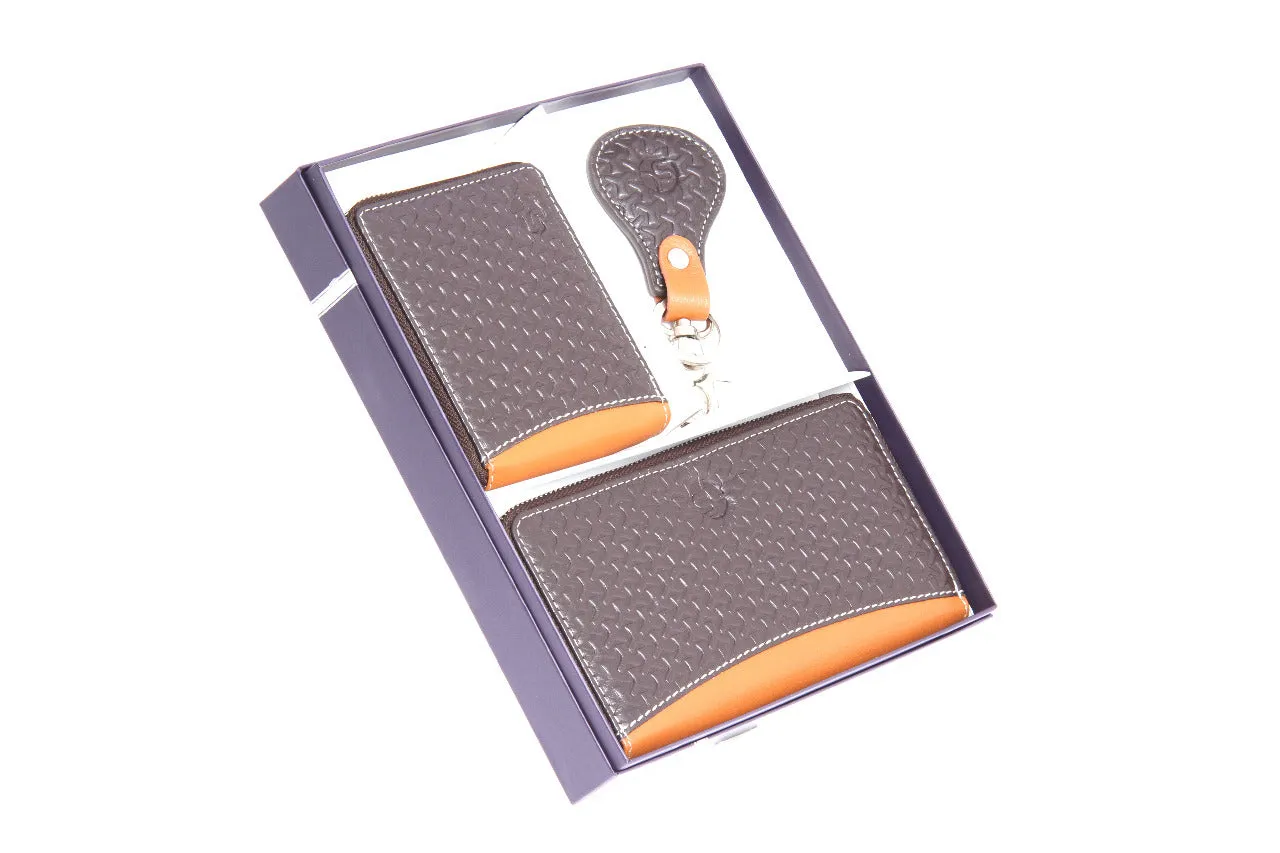 WALLETS WITH KEY RING GIFT COMBO 991743 (RFID)