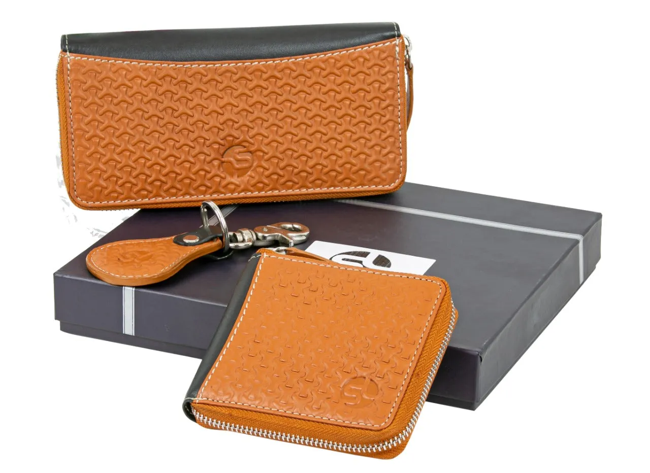 WALLETS WITH KEY RING GIFT COMBO 991743 (RFID)