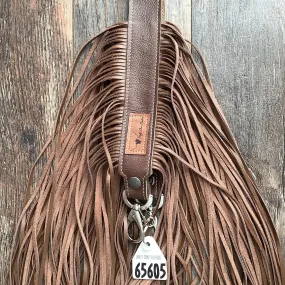 Western Mini Leather Fringe Strap 48" #65605