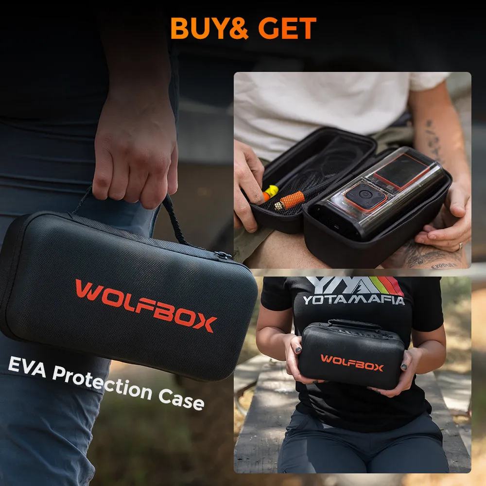 WOLFBOX MegaFlow24 Pro Portable Tire Inflator&Deflators