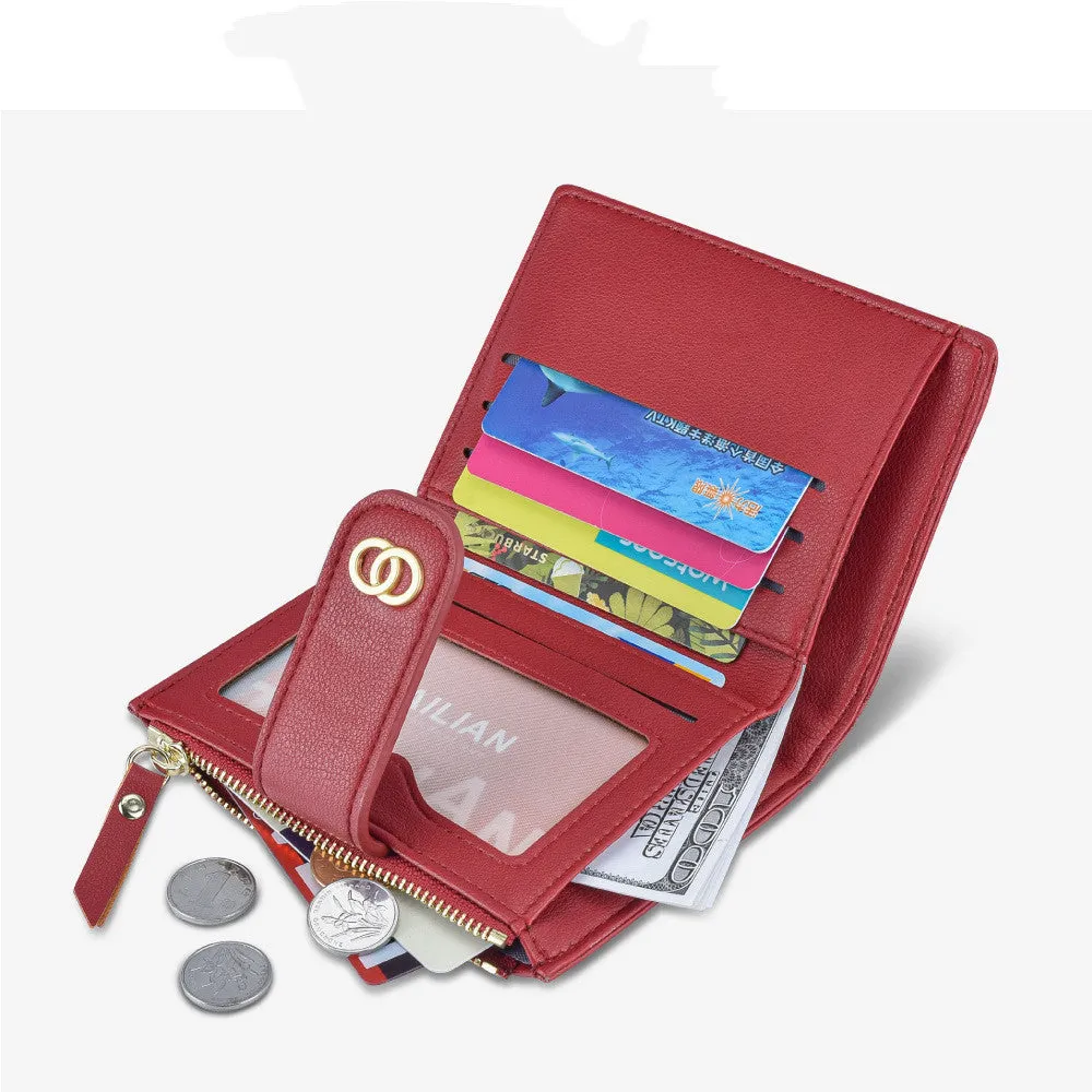 Women's Small Fragrant Embroidery Thread Multi-card