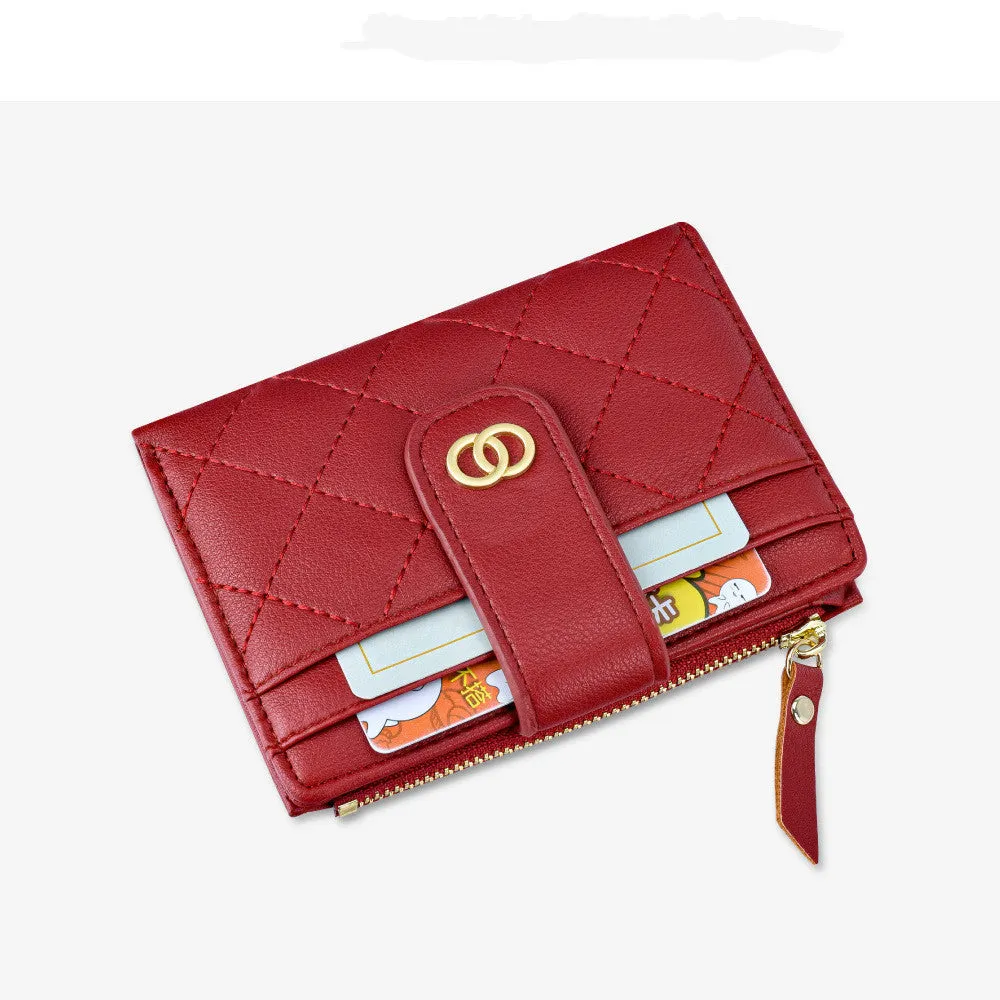 Women's Small Fragrant Embroidery Thread Multi-card