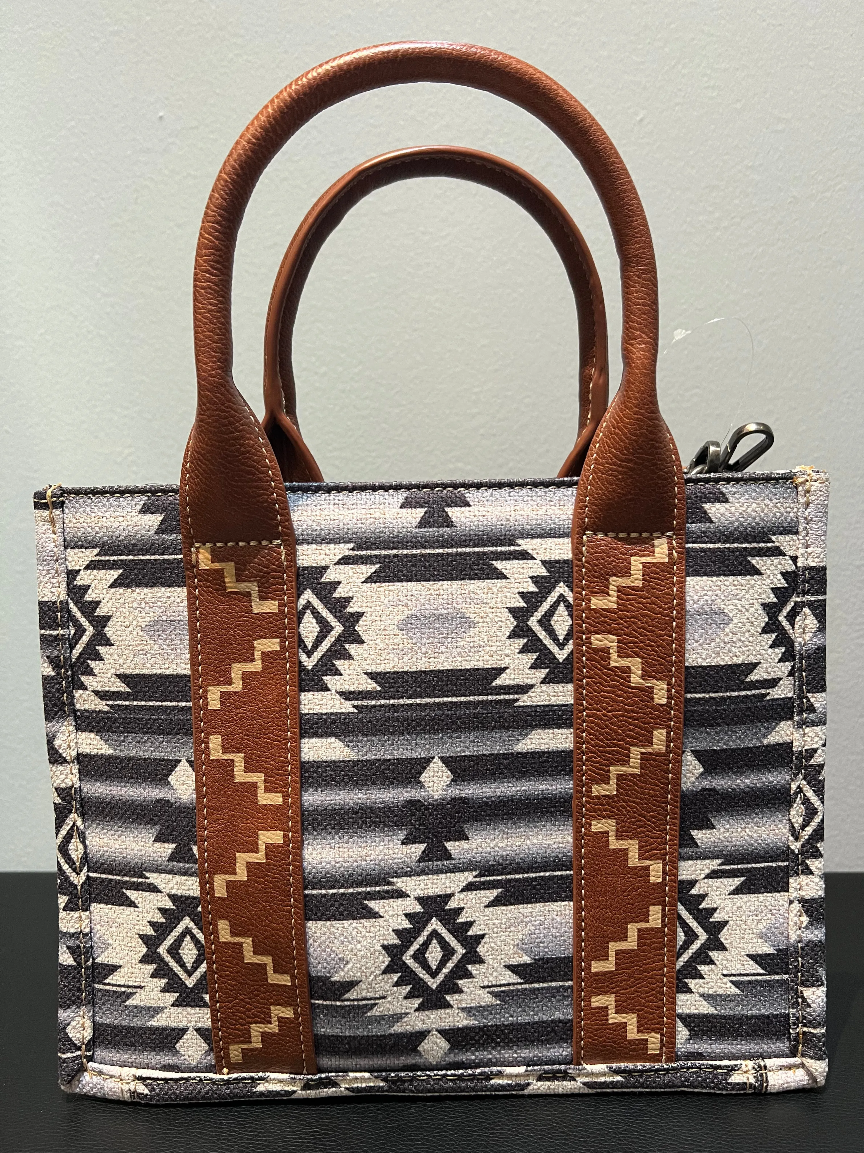 Wrangler Mini Crossbody Tote Dark Gray