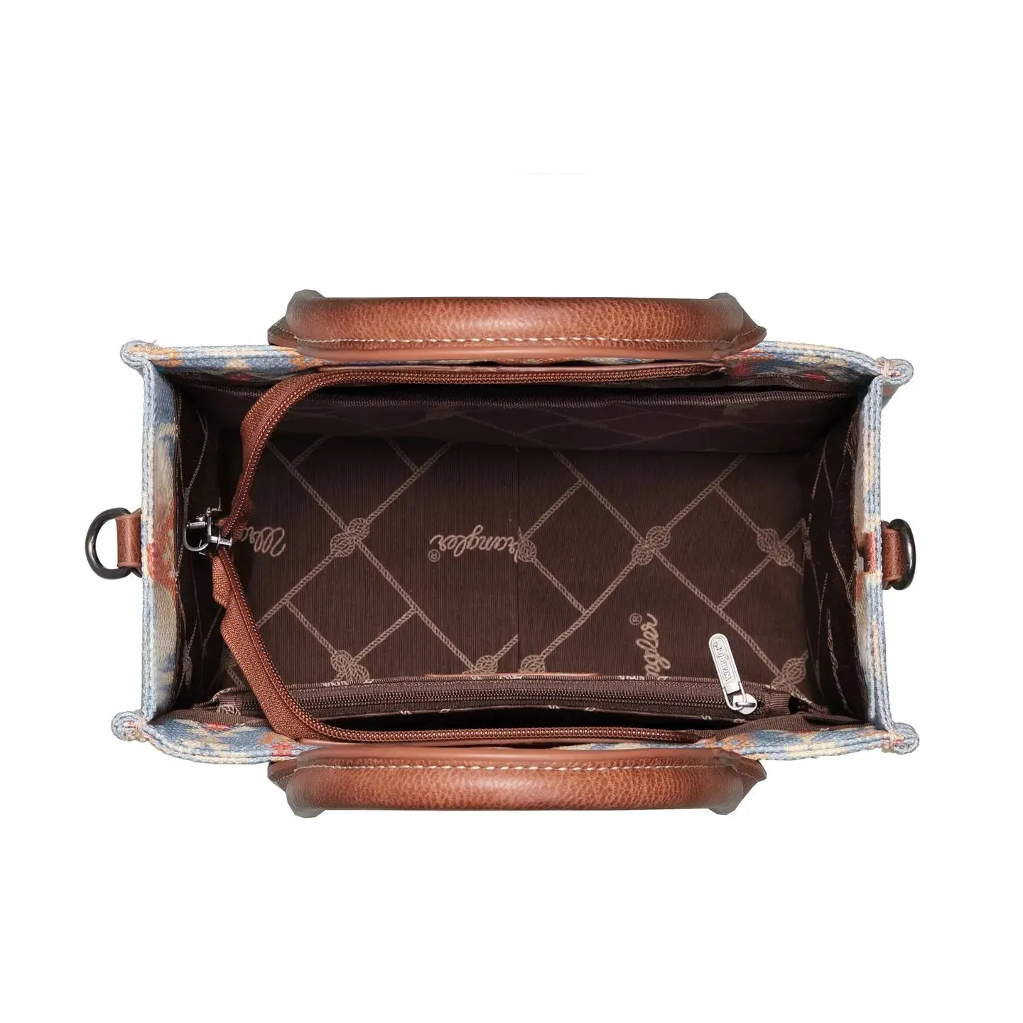 Wrangler Southwestern Print Canvas Tote