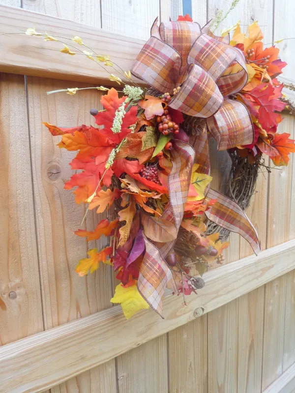 Wreaths for Fall, Thanksgiving wreath
