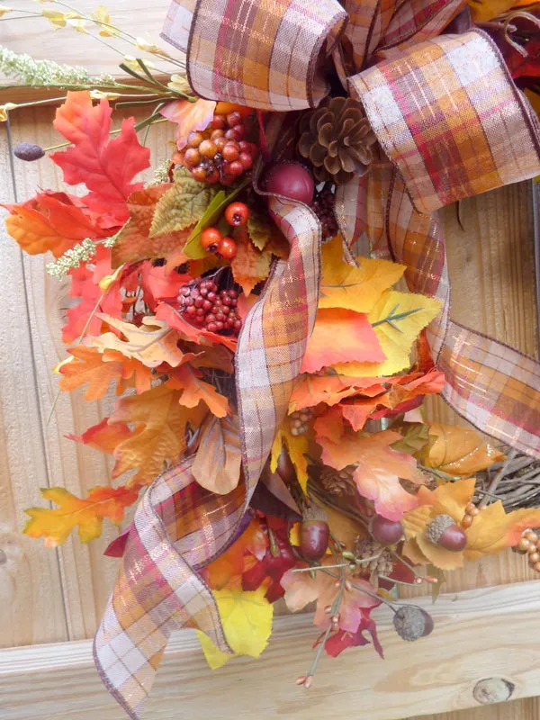 Wreaths for Fall, Thanksgiving wreath