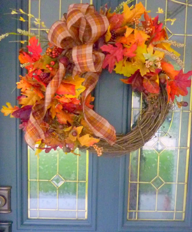 Wreaths for Fall, Thanksgiving wreath