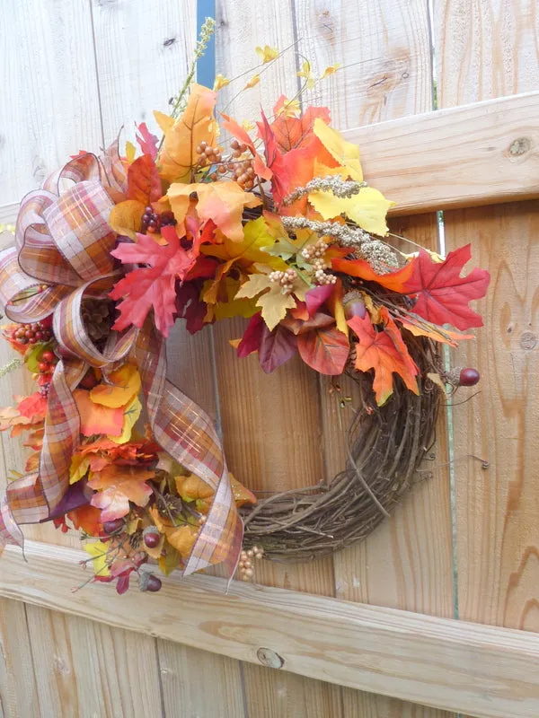 Wreaths for Fall, Thanksgiving wreath
