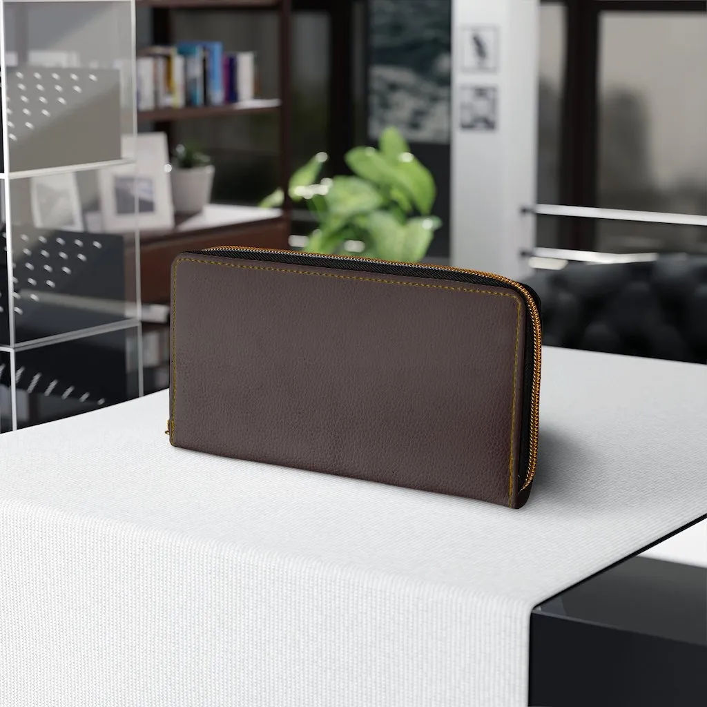 Wristlet Phone Wallet, Brown Purse